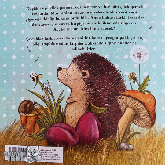 Yemek Seçen Kirpi (3+ Yaş)