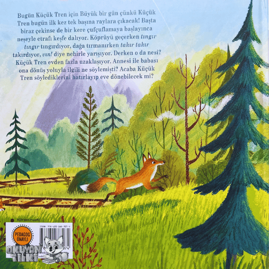 Küçük Trenin Büyük Yolculuğu - Organik Kitap (4+ Yaş)