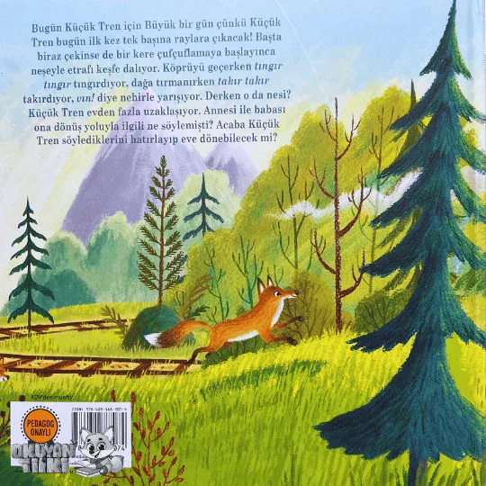 Küçük Trenin Büyük Yolculuğu - Organik Kitap (4+ Yaş) - Okuyan Tilki