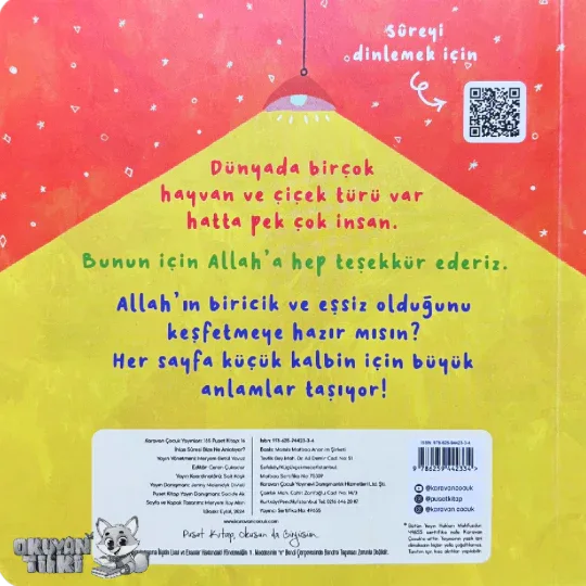 İhlas Sûresi Bize Ne Anlatıyor? (1+ Yaş) - Okuyan Tilki