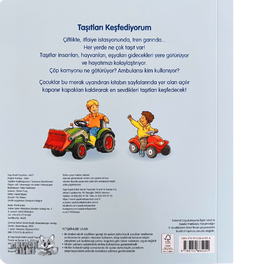 Taşıtları Keşfediyorum (0+ Yaş)