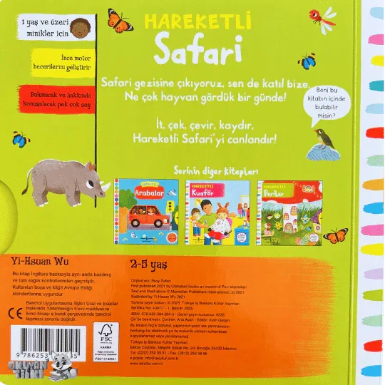 Hareketli Safari (2+ Yaş) - Okuyan Tilki