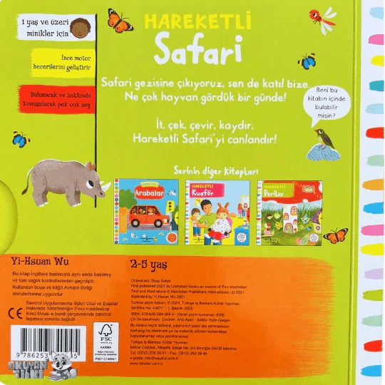 Hareketli Safari (2+ Yaş) - Okuyan Tilki