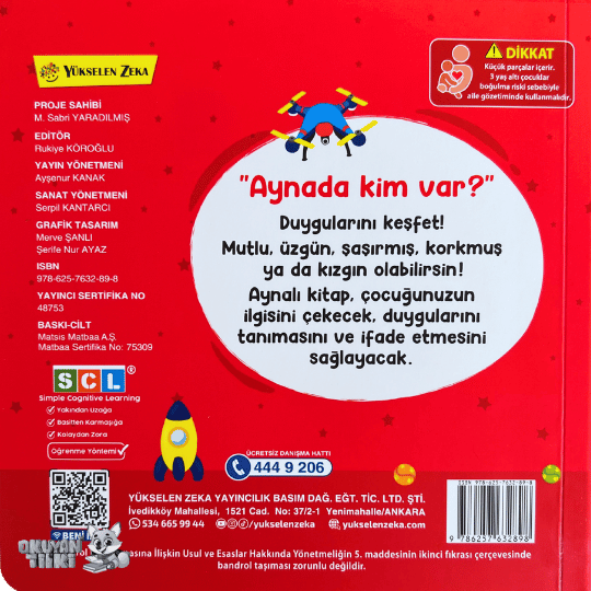 Aynalı Kitap - Duygular (0+ Yaş)