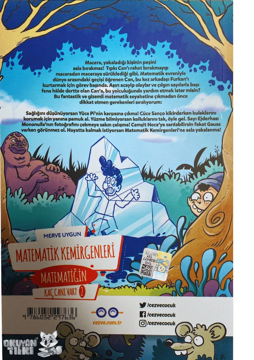 Matematiğin Kaç Canı Var 2 (8+ Yaş) - Okuyan Tilki