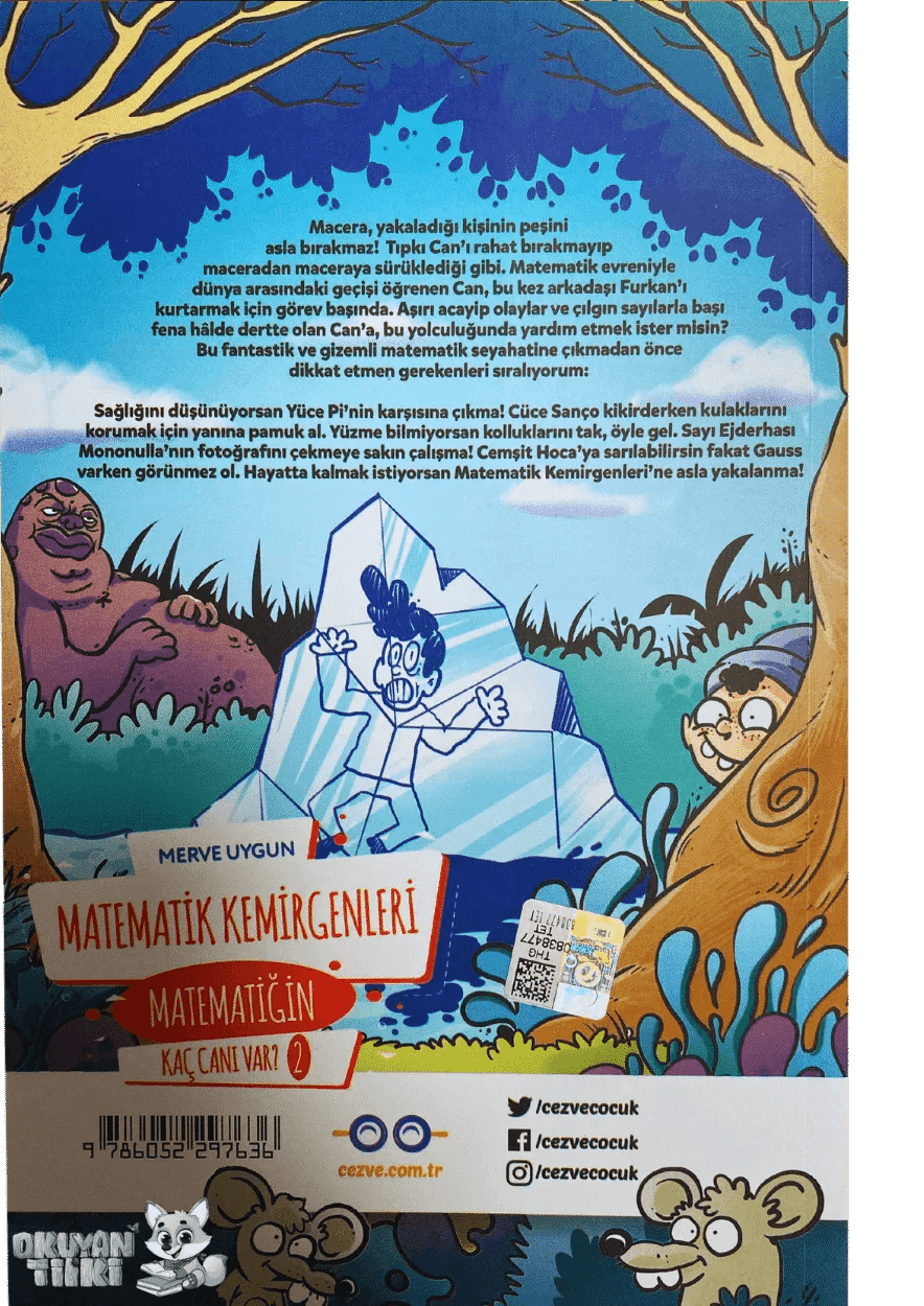 Matematiğin Kaç Canı Var 2 (8+ Yaş) - Okuyan Tilki