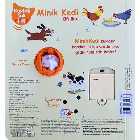 Minik Kedi Çiftlikte (Kuklalı Sesli Kitap, Soundbuch) - Okuyan Tilki