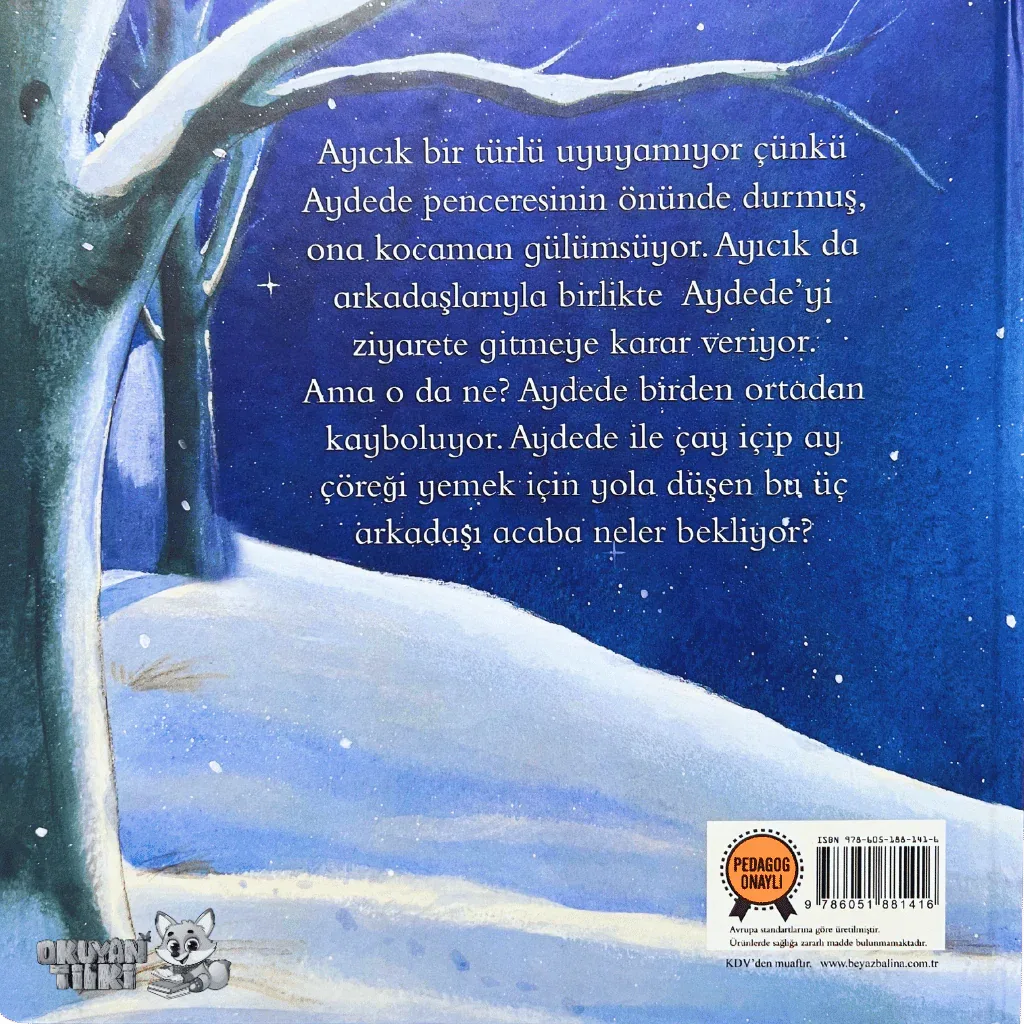 İyi Geceler Aydede - Organik Kitap (4+ Yaş) - Okuyan Tilki