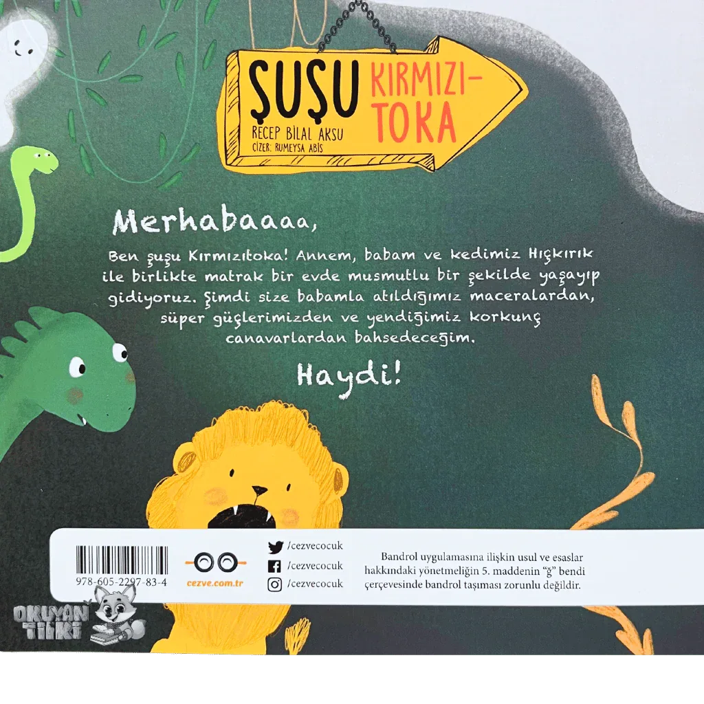 Şuşu Kırmızıtoka (3+ Yaş) - Okuyan Tilki