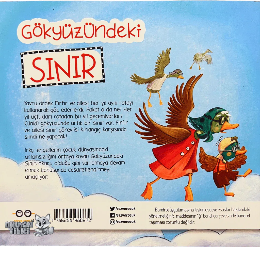 Gökyüzündeki Sınır (3+ Yaş) - Okuyan Tilki