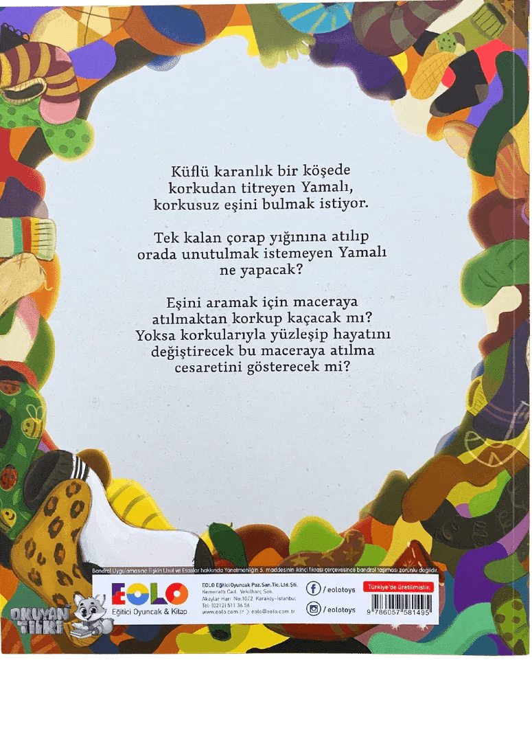 Yalnız Çorap (3+ Yaş) - Okuyan Tilki