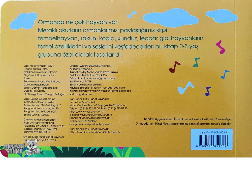 Çalışkan Hayvanlar – Orman - Sesli Kitaplar (Soundbuch) - Okuyan Tilki