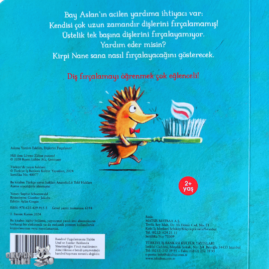 Aslana Yardım Edelim, Dişlerini Fırçalasın! (3+ Yaş)