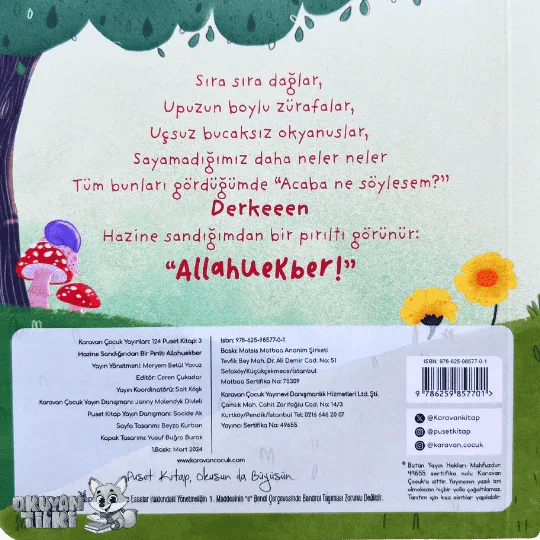 Allahuekber “Hazine Sandığından Bir Pırıltı” (2+ Yaş) - Okuyan Tilki