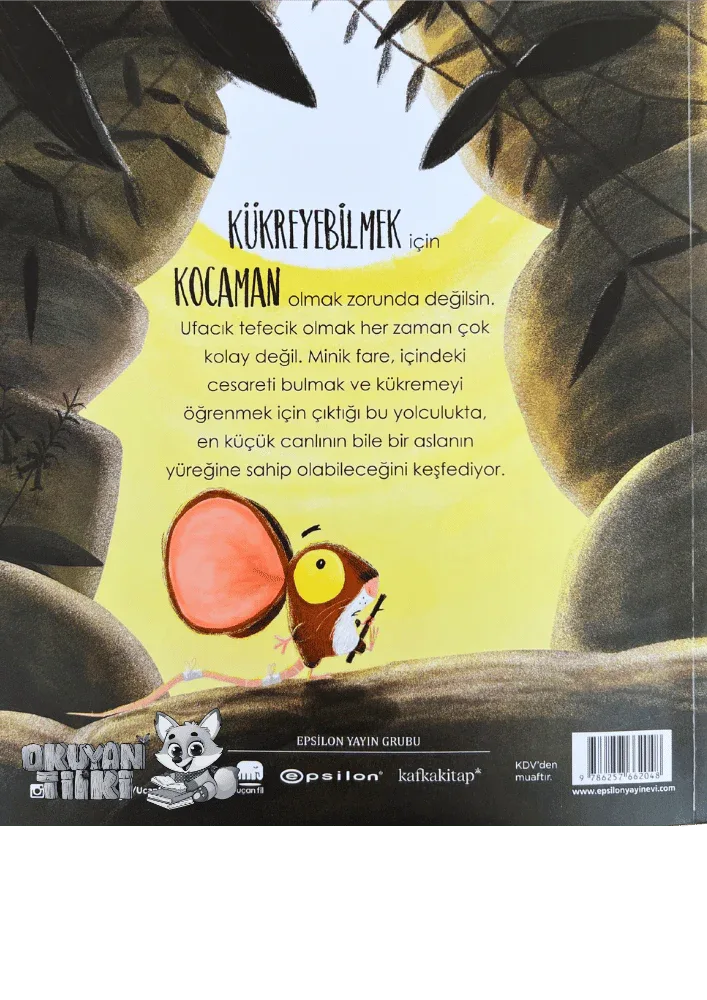 Minik Fare Kükredi (3+ Yaş) - Okuyan Tilki