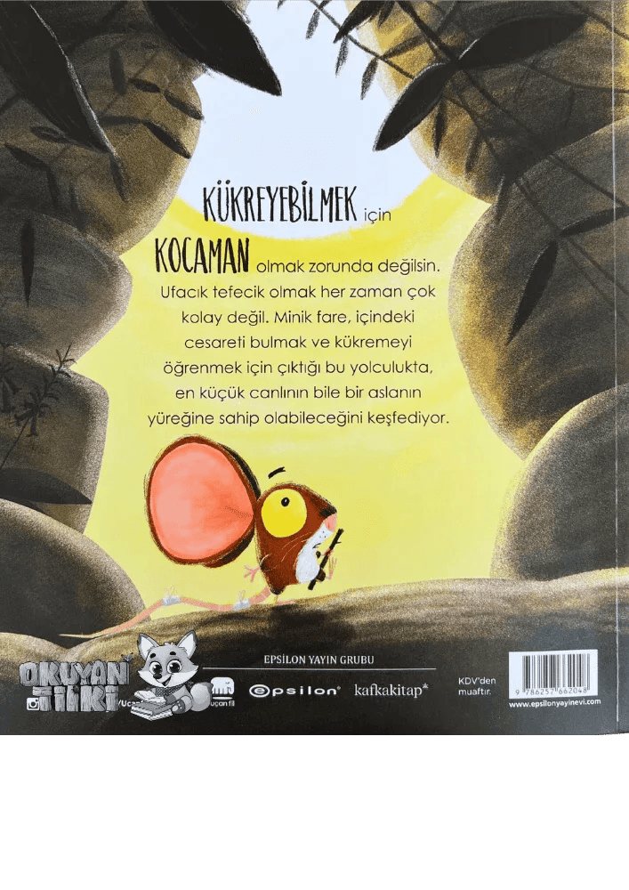 Minik Fare Kükredi (3+ Yaş) - Okuyan Tilki
