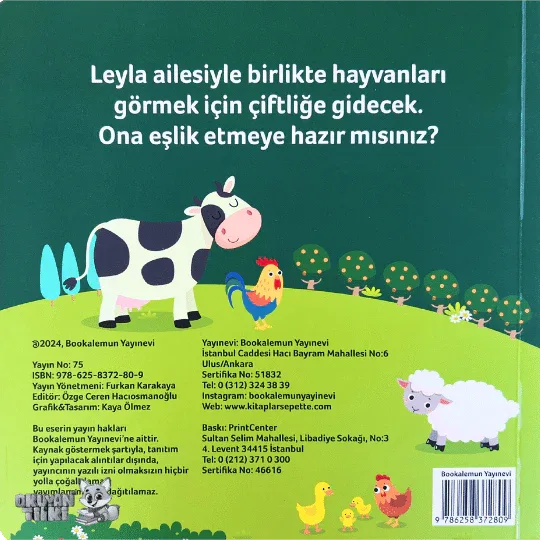 Bir Çiftlik Macerası (1+ Yaş) - Okuyan Tilki