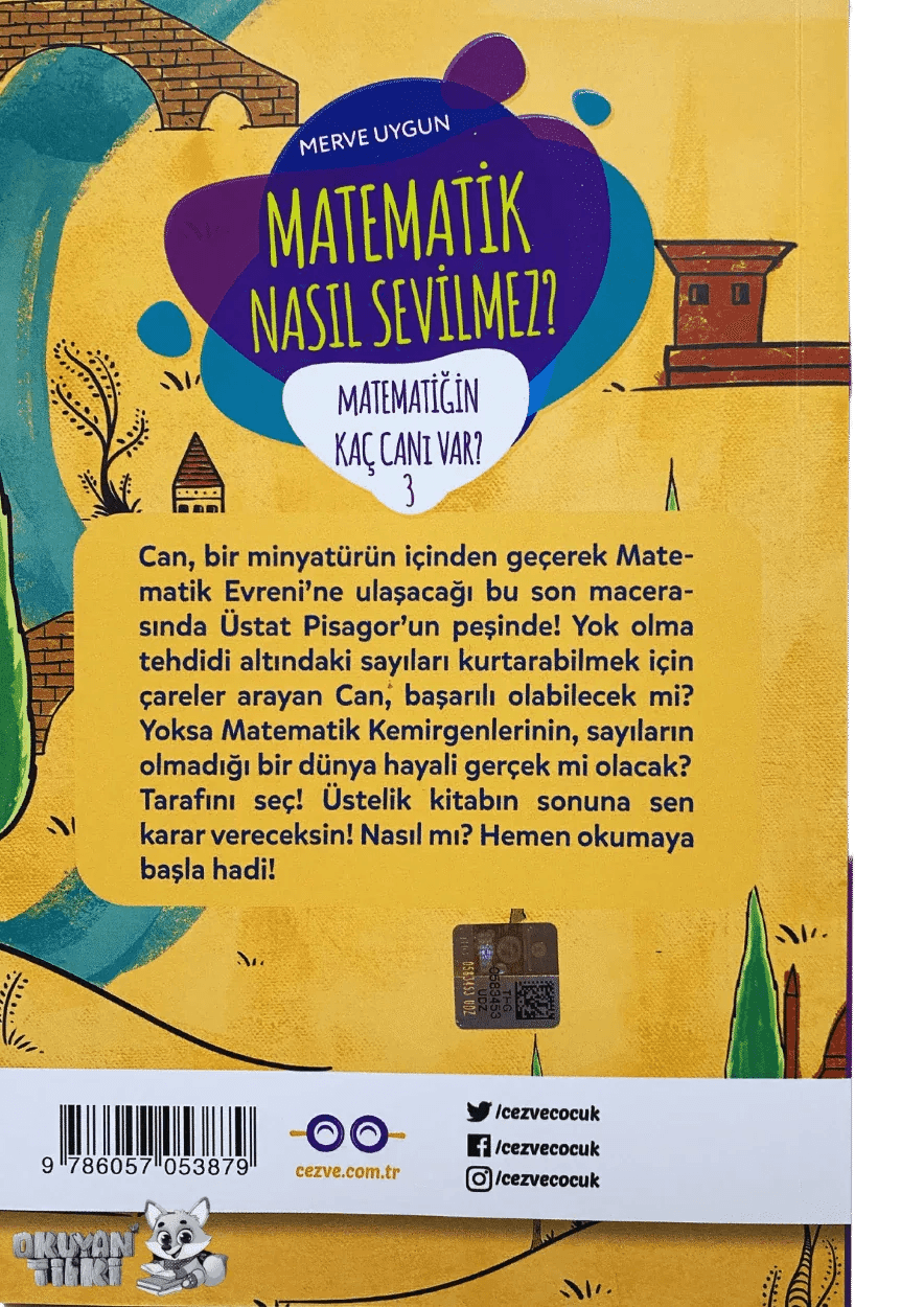 Matematiğin Kaç Canı Var 3 - Matematik Nasıl Sevilmez? (8+ Yaş) - Okuyan Tilki