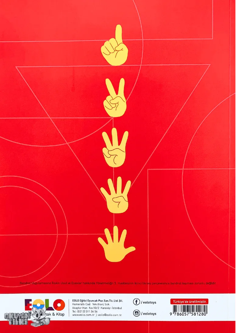 3+ Yaş Matematik Zamanı (3+ Yaş) - Okuyan Tilki