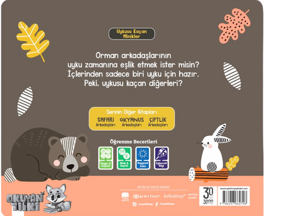 Uykusu Kaçan Minikler - Orman arkadaşları (1+ Yaş)