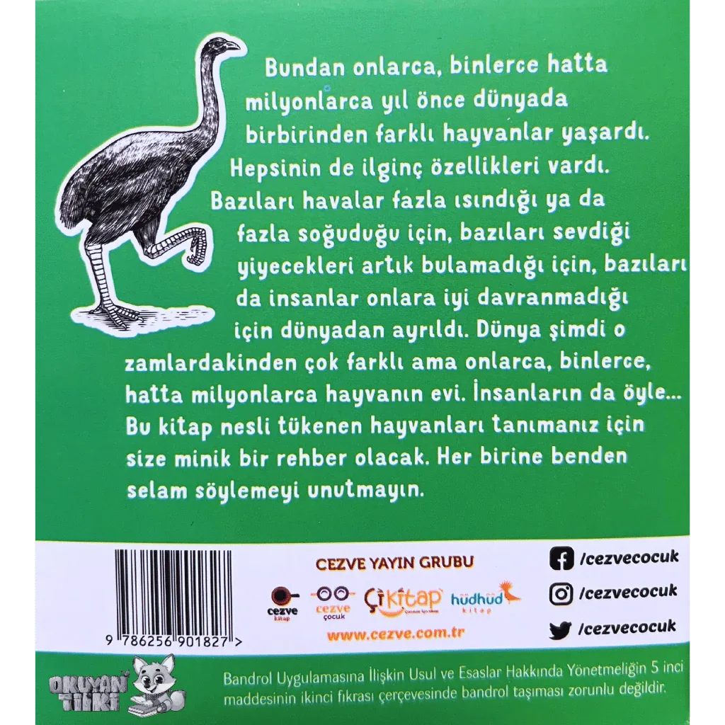 Nerede O Eski Hayvanlar ? (3+ Yaş) - Okuyan Tilki