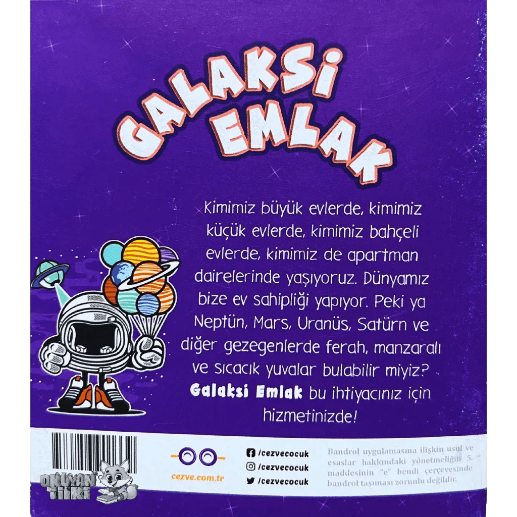 Galaksi Emlak (3+ Yaş) - Okuyan Tilki