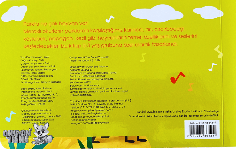 Çalışkan Hayvanlar – Park - Sesli Kitaplar (Soundbuch)