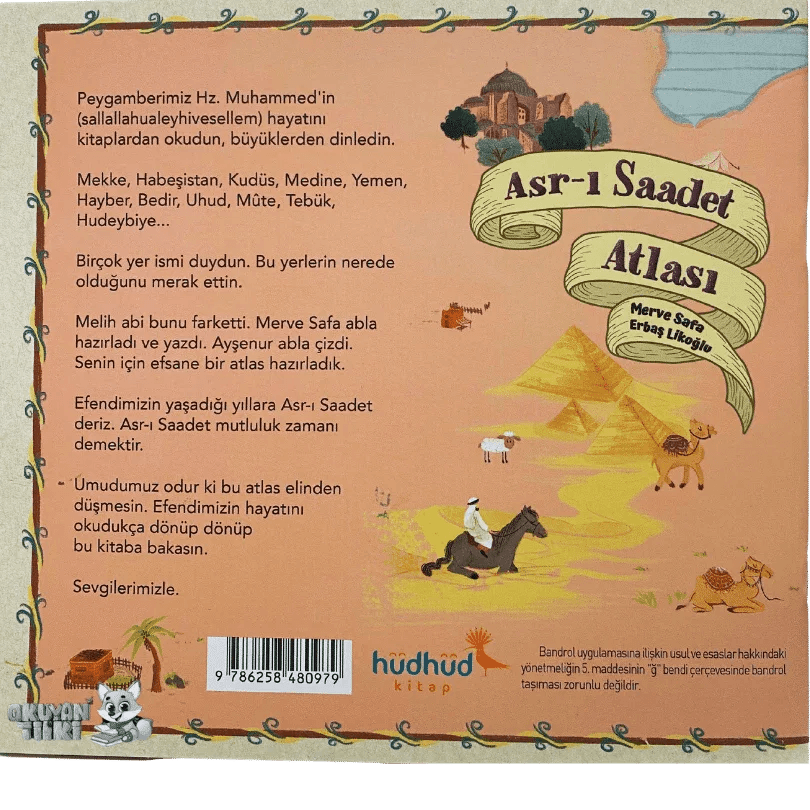 Asr-ı Saadet Atlası (3+ Yaş) - Okuyan Tilki