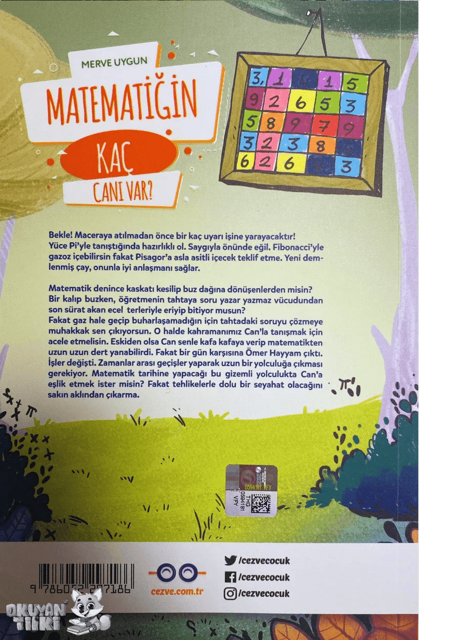 Matematiğin Kaç Canı Var (8+ Yaş) - Okuyan Tilki