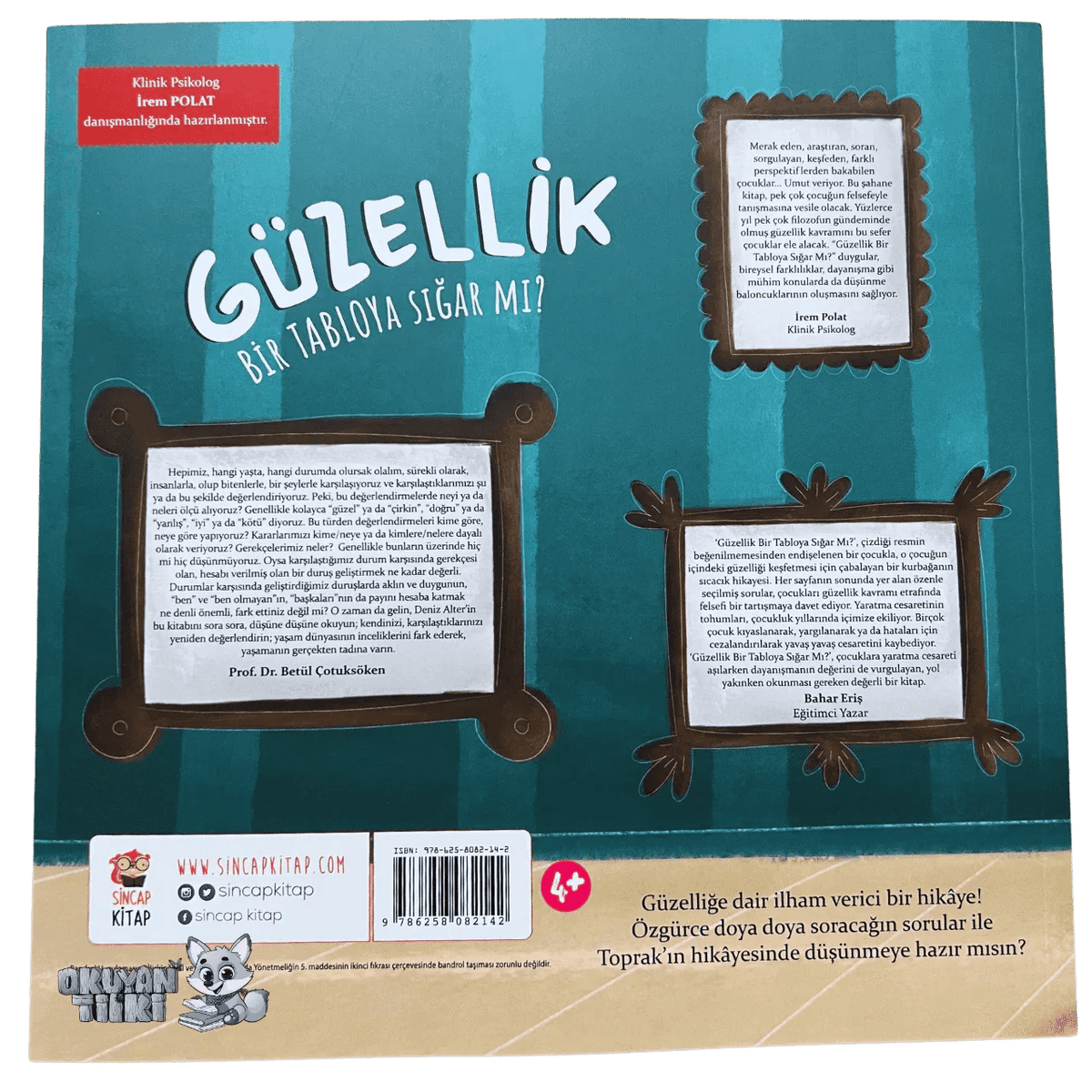 Güzellik Bir Tabloya Sığar mı? (4+ Yaş) - Okuyan Tilki