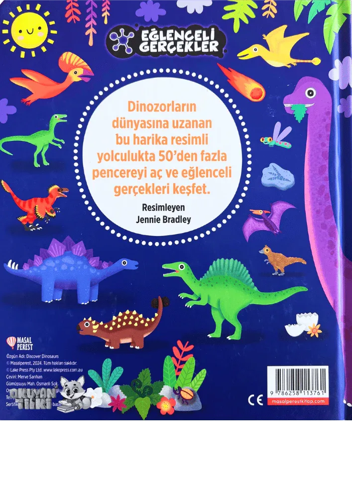 Keşif Zamanı: Dinozorlar - Eğlenceli Gerçekler (3+ Yaş) - Okuyan Tilki