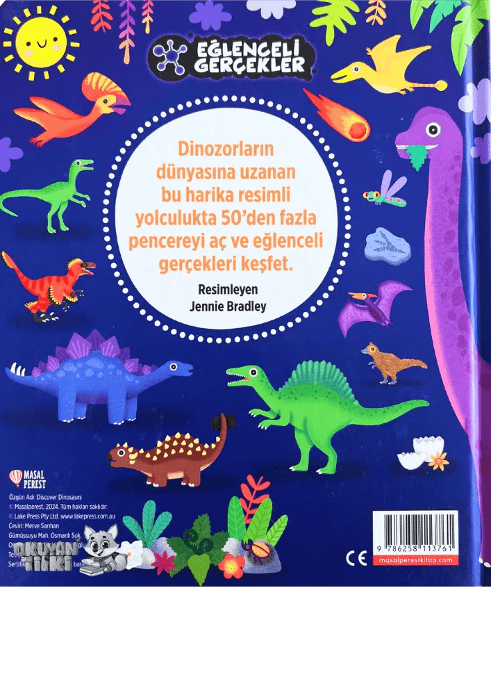 Keşif Zamanı: Dinozorlar - Eğlenceli Gerçekler (3+ Yaş) - Okuyan Tilki