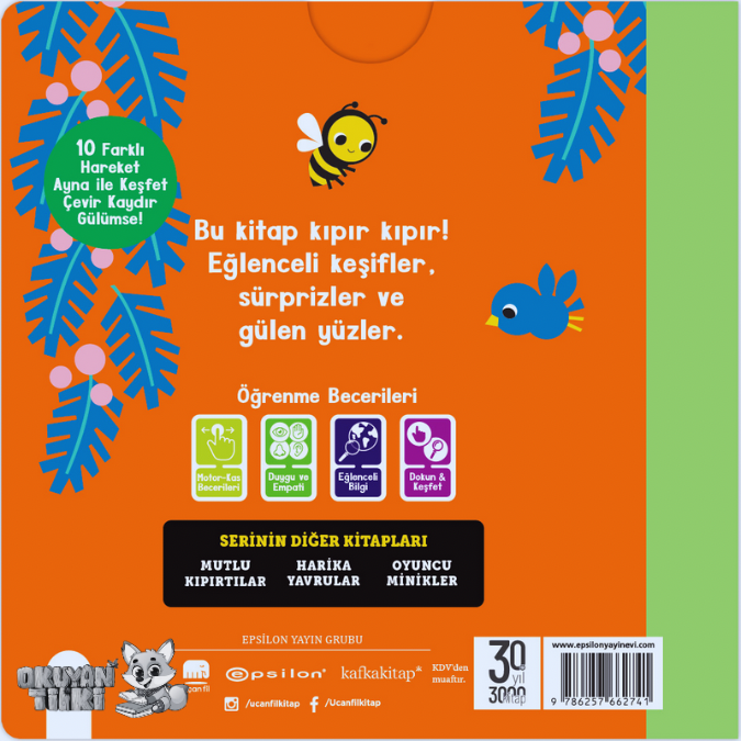 Kaydır ve Gülümse - Meraklı Kaşifler (1+ Yaş)