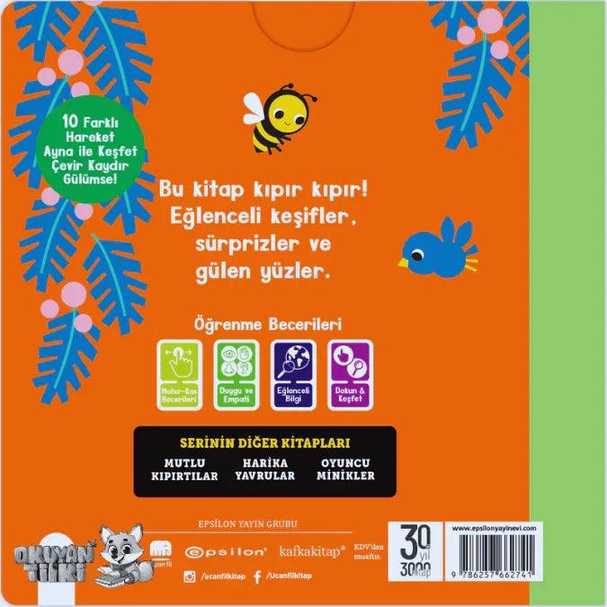 Kaydır ve Gülümse - Meraklı Kaşifler (1+ Yaş) - Okuyan Tilki