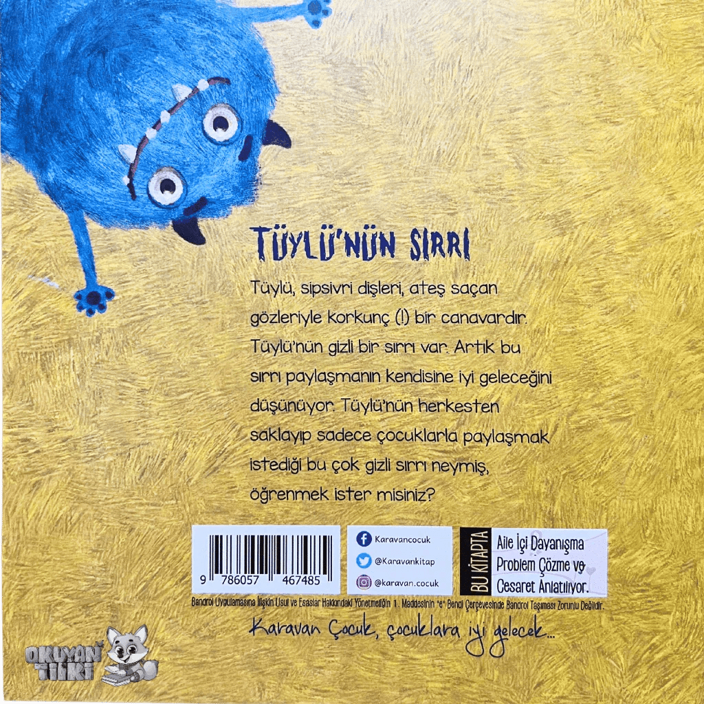 Tüylü'nün Sırrı (4+ Yaş) - Okuyan Tilki