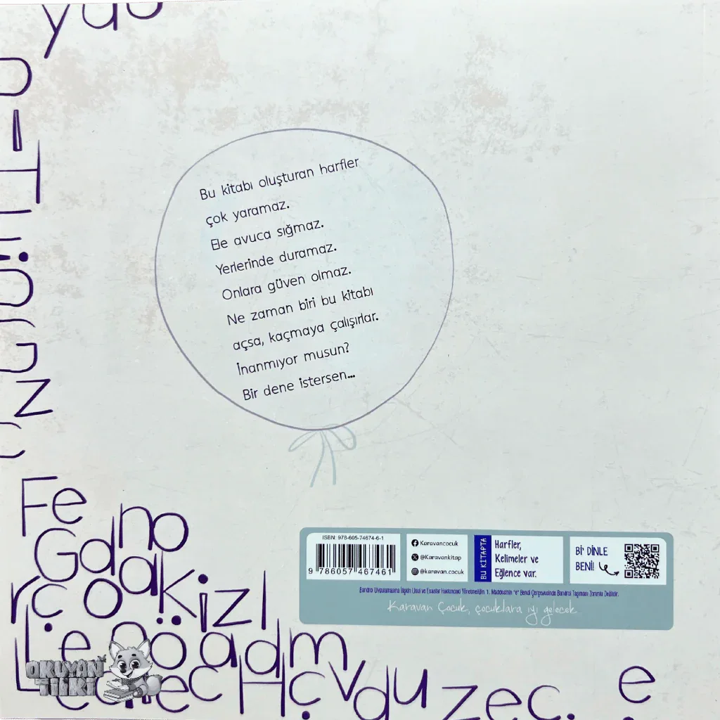 Bu Kitabı Kapalı Tut (3+ Yaş) - Okuyan Tilki