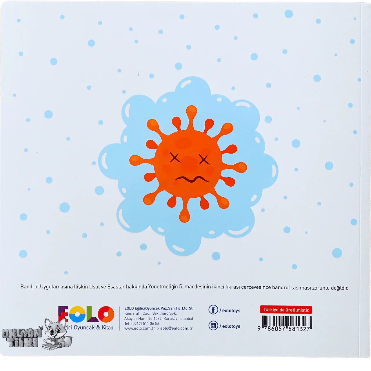 Mikropları Durdurabiliriz (3+ Yaş) - Okuyan Tilki