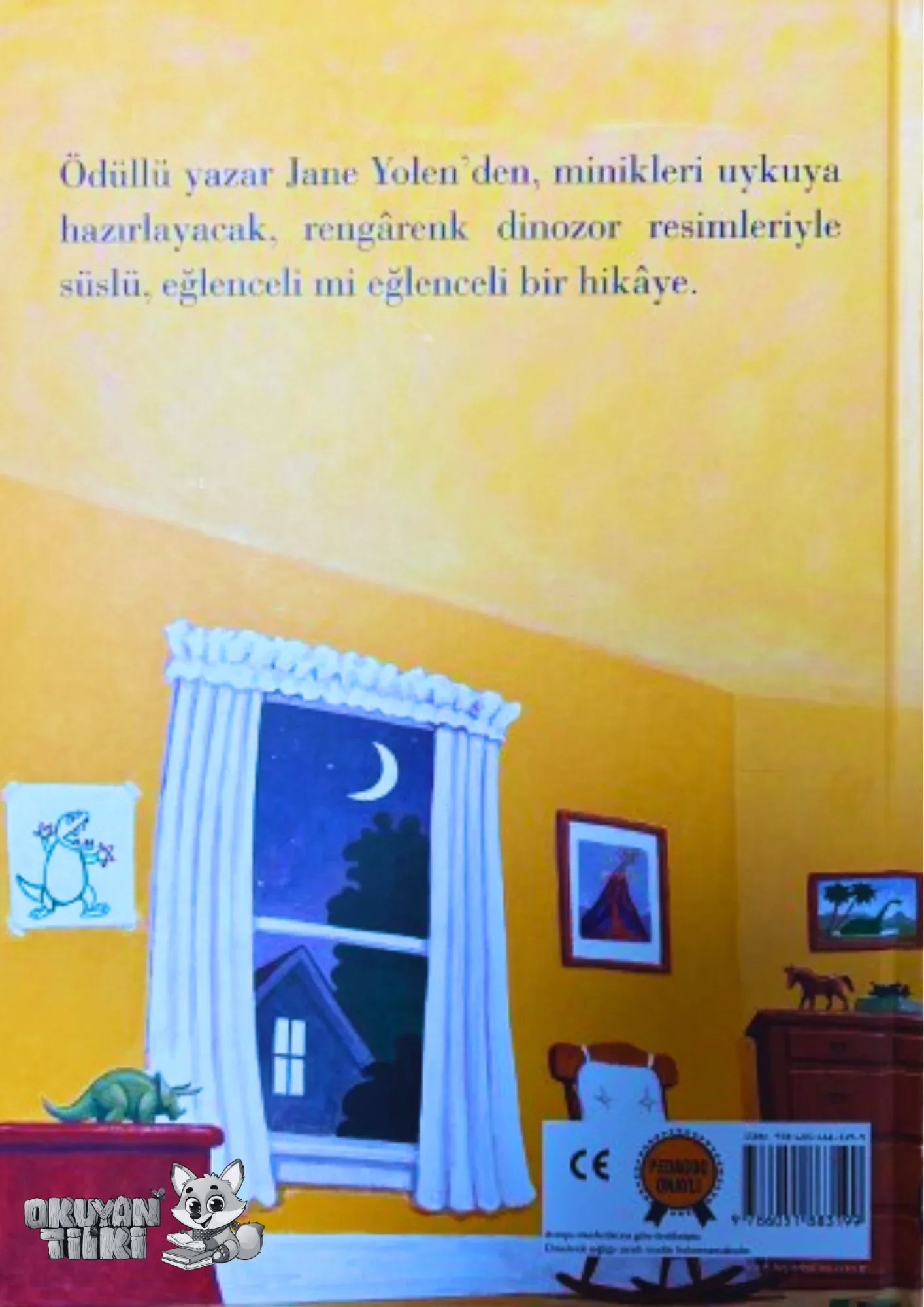 Dinozorlar Uyumaya Nasıl Gider? - Organik Kitap (4+ Yaş) - Okuyan Tilki