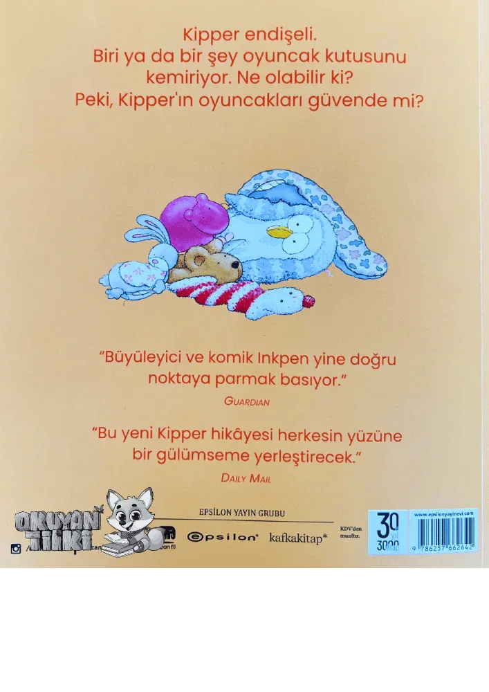 Kipper'ın Oyuncak Kutusu (2+ Yaş) - Okuyan Tilki