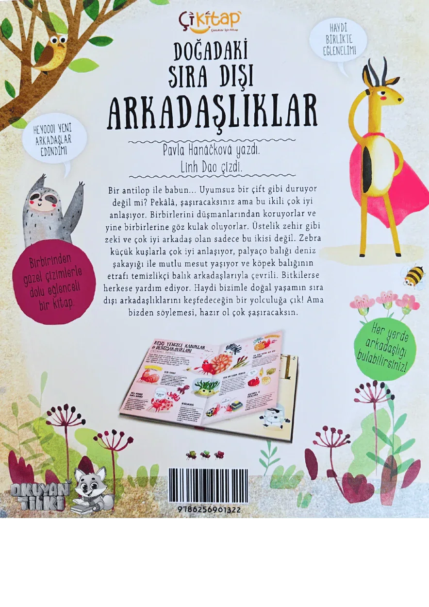 Doğadaki Sıra Dışı Arkadaşlıklar (4+ Yaş) - Okuyan Tilki