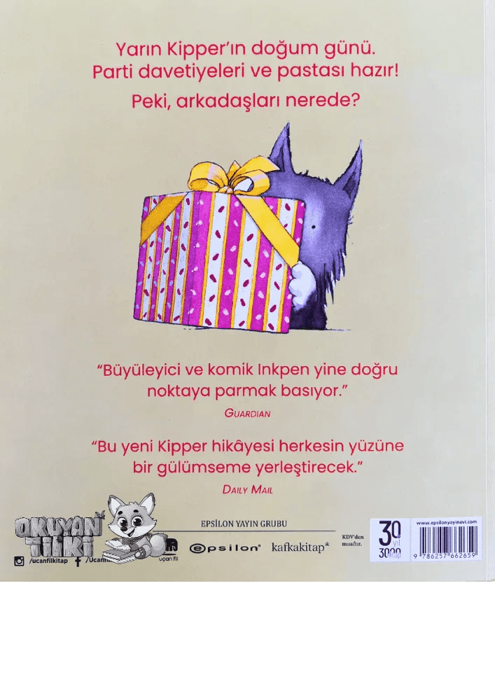 Kipper'ın Doğum Günü (2+ Yaş) - Okuyan Tilki