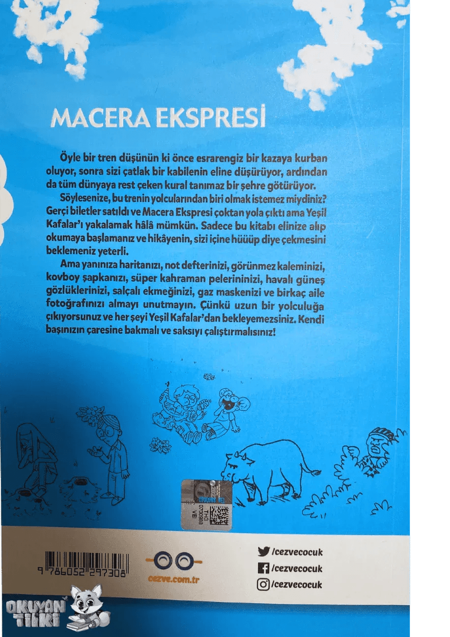 Macera Ekspresi (8+ Yaş) - Okuyan Tilki