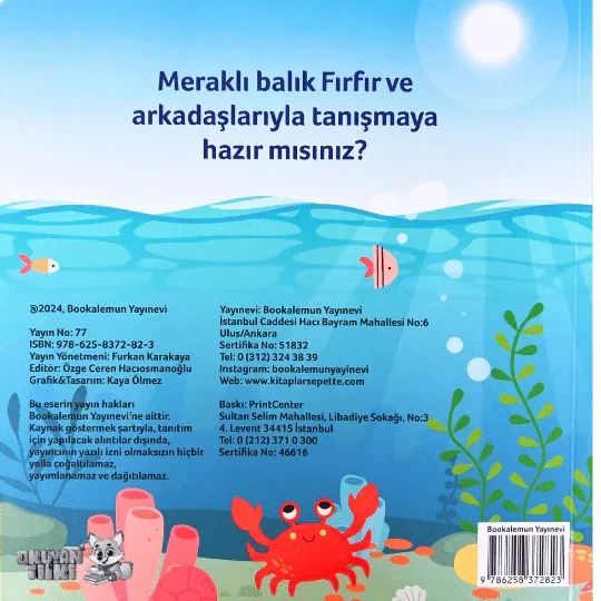 Okyanusta Arkadaşlık (1+ Yaş) - Okuyan Tilki