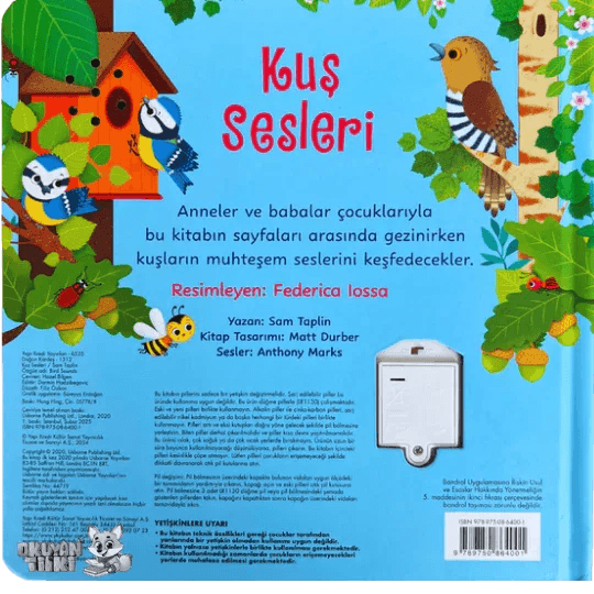 Kuş Sesleri - Sesli Kitaplar (Soundbuch) - Okuyan Tilki