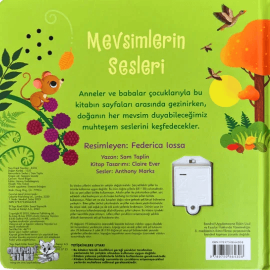 Mevsimlerin Sesleri - Sesli Kitaplar (Soundbuch) - Okuyan Tilki