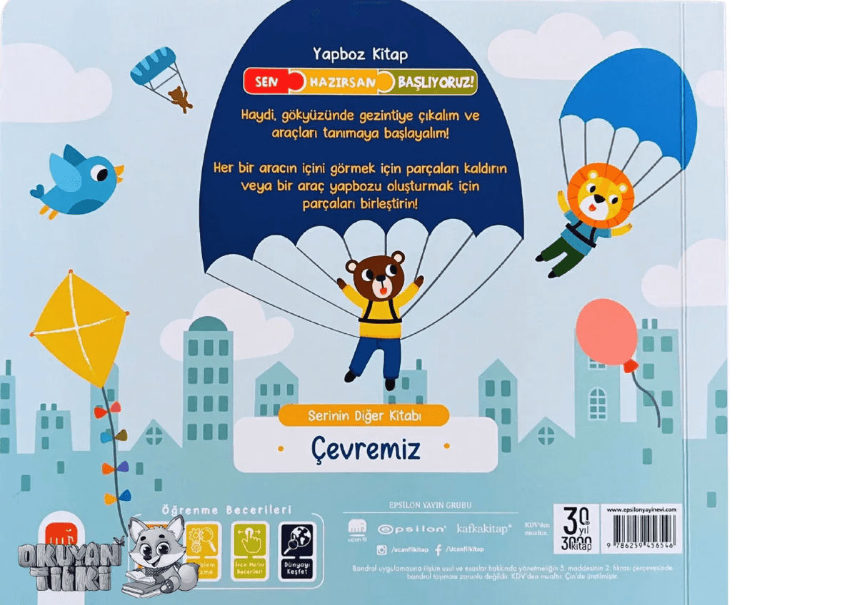 Sen Hazırsan Başlıyoruz - Gökyüzü (1+ Yaş) - Okuyan Tilki