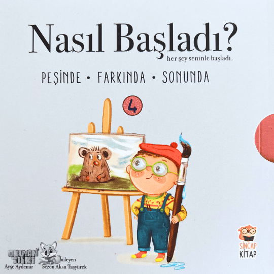 Nasıl Başladı (4) - Her Şey Seninle Başladı Seti (3 Kitap, 1+ Yaş)