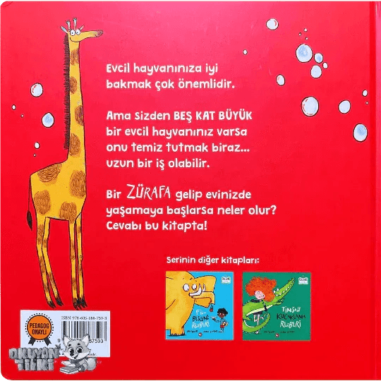 Zürafa Yıkama Rehberi - Organik Kitap (4+ Yaş) - Okuyan Tilki