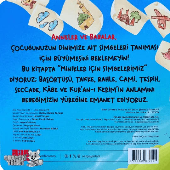 Minikler İçin Simgelerimiz (1+ Yaş) - Okuyan Tilki