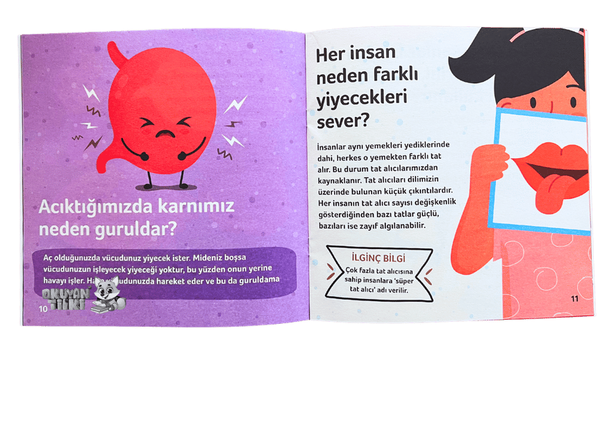 Şaşırtıcı Sorulara Eğlenceli Cevaplar - Vücudumuz (3+ Yaş)